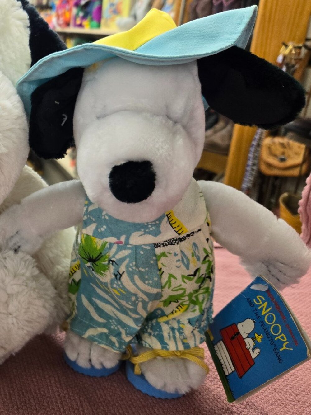 Rare to find Vintage Snoopy's Sister Belle Plush with original tag